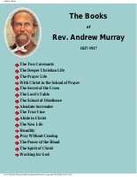 Rev. Andrew Murray collection .pdf